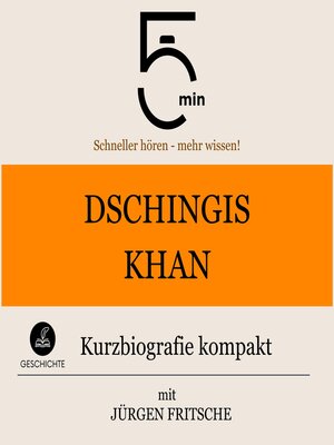 cover image of Dschingis Khan